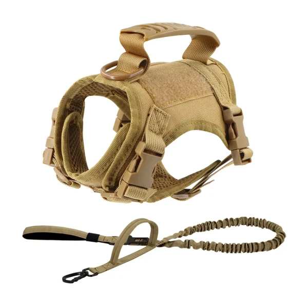 Tactical Puppy/Cat Harness Leash Set