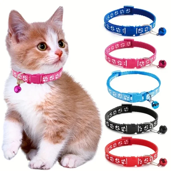 Pink Fashion Cat Collar with Bell